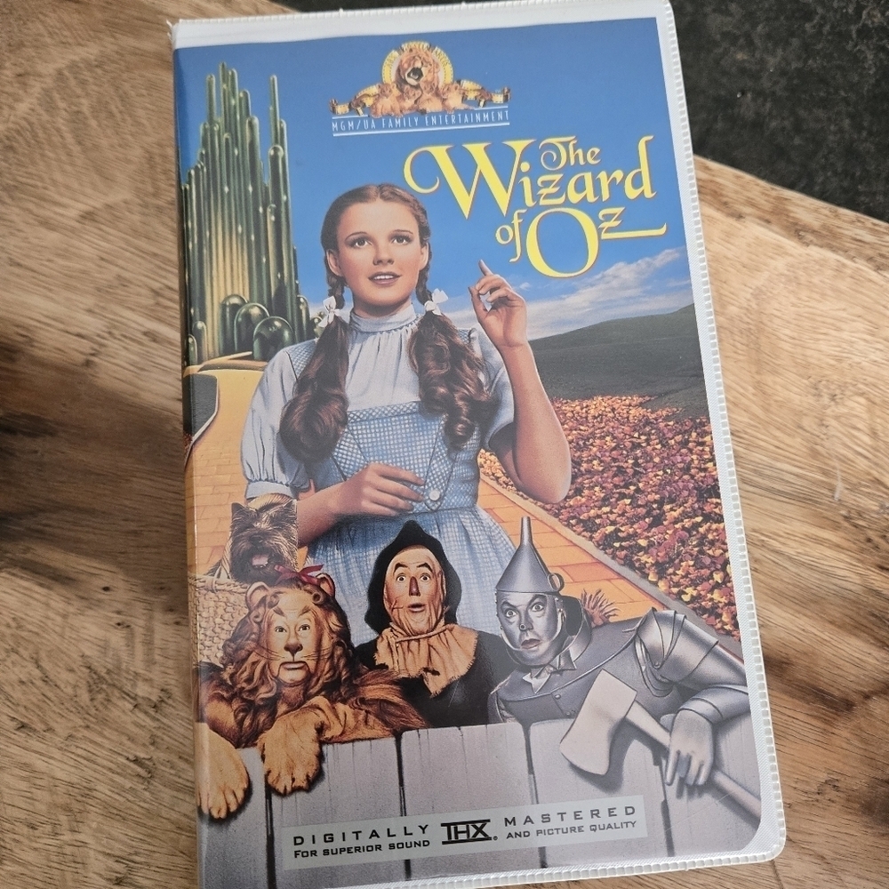The Wizard of Oz VHS Tape (Not Tested)